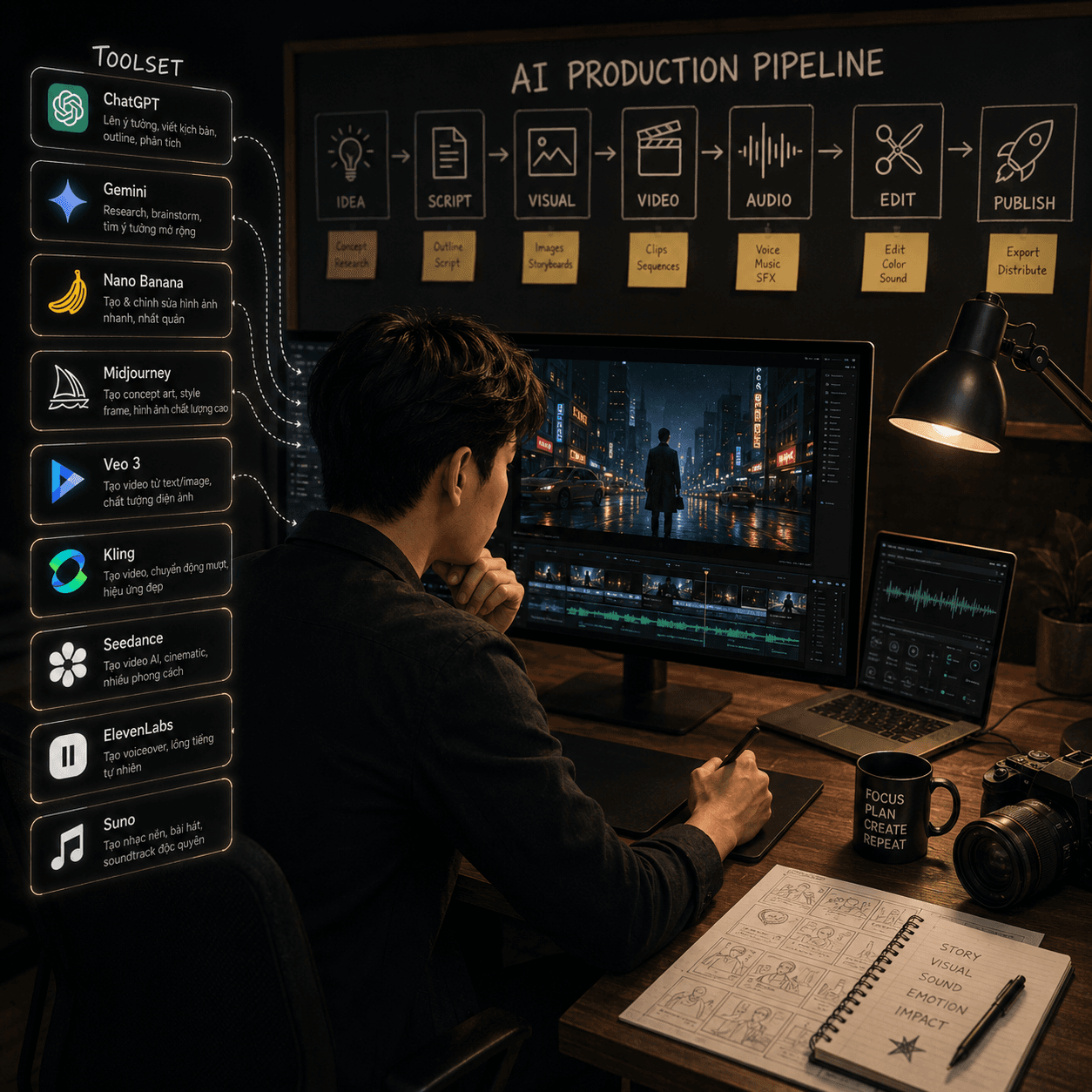 AI production pipeline
